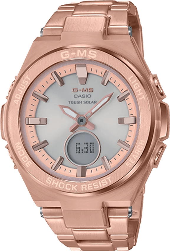 casio transparent gold